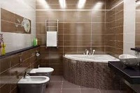 Укладка плитки в ванной и кухне на пол и на стену. Делаем косметический, капитальный и евроремонт квартир в Энергодаре. 